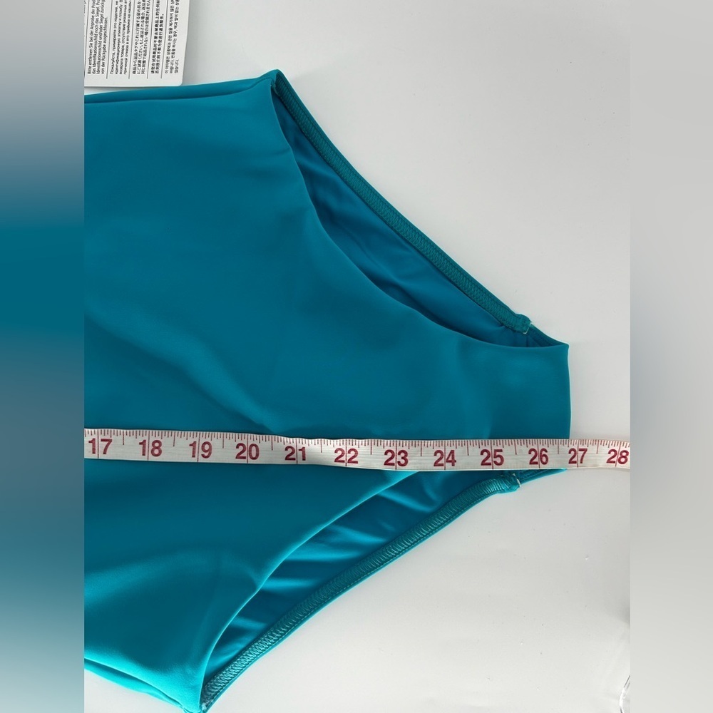 Zimmermann Nina Buckle One Piece Turquoise, Tortoise Shell, One Shoulder Sz 4 - Picture 8 of 10